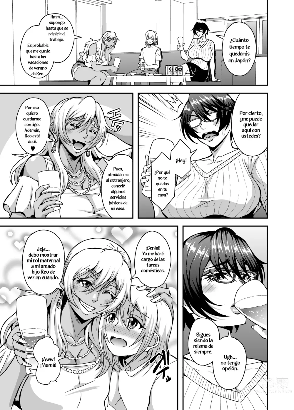 Page 4 of doujinshi Arofour Dokushin BariCare Oba-san ga Yuujin no Musuko demo Aru Toshishita Danshi to no Kankei ni Hamaru Hanashi 3 Boshisoukan Hen