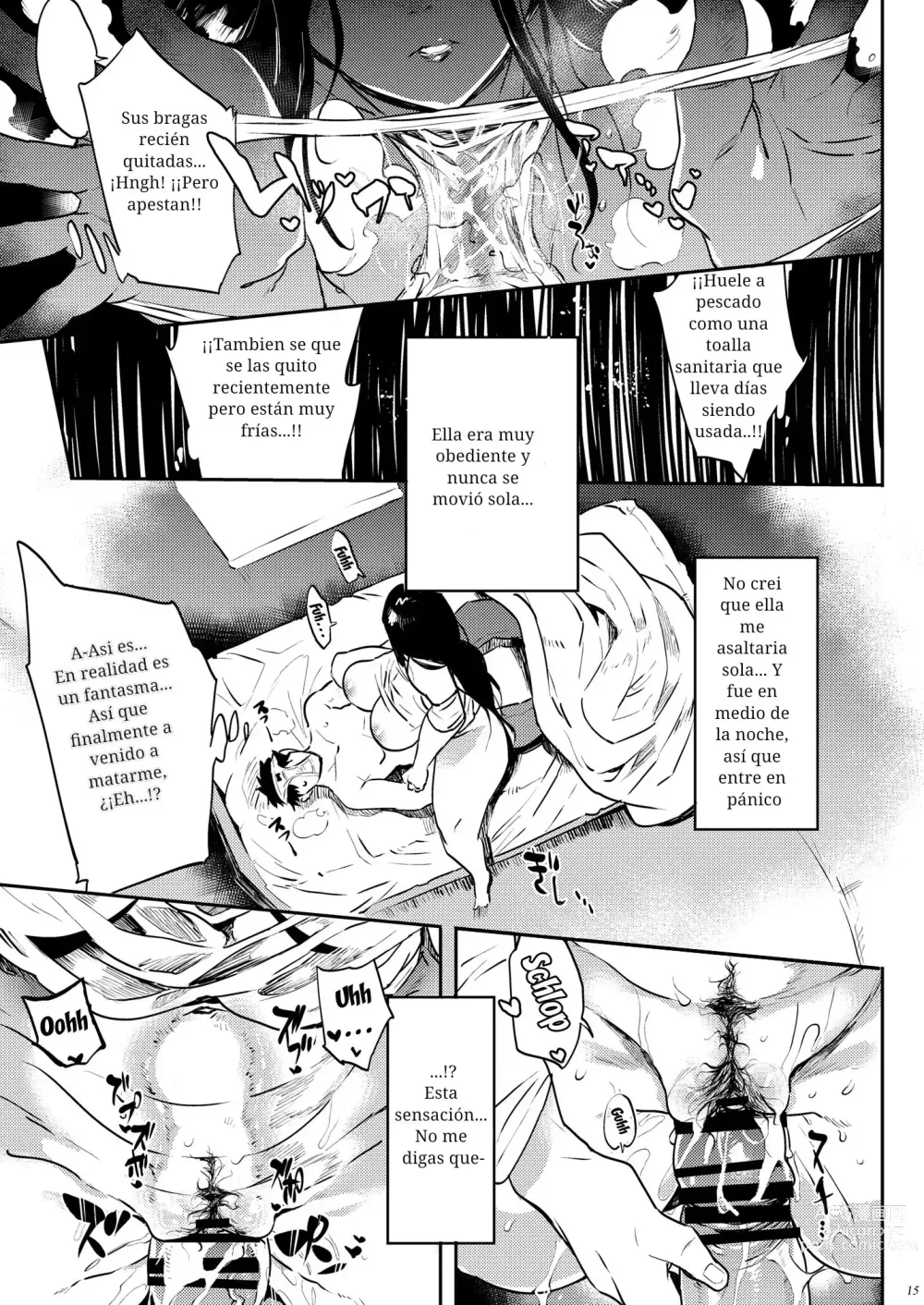 Page 14 of doujinshi ¡Aunque Sea Una Fantasma Quiero Enamorarme!