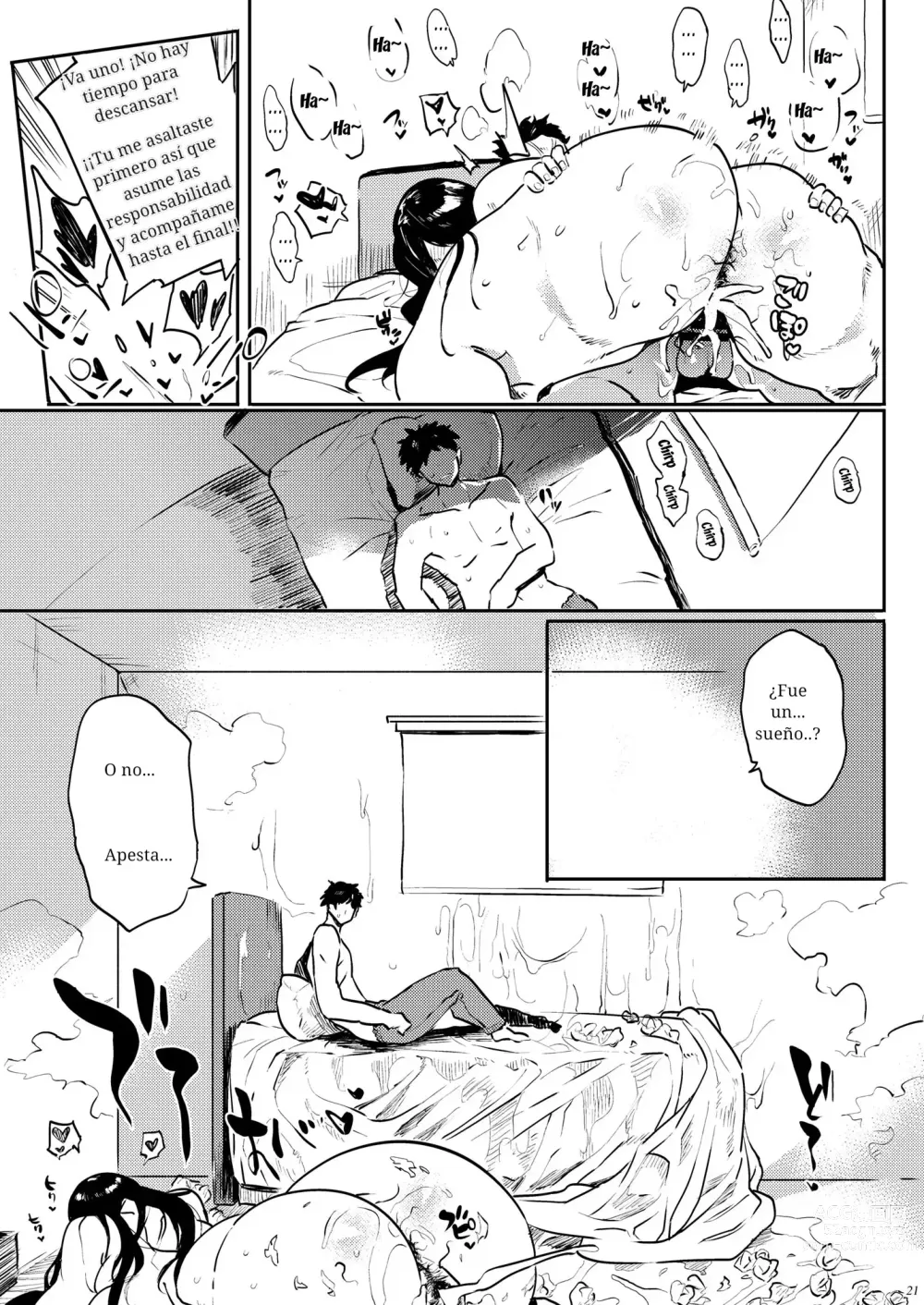 Page 20 of doujinshi ¡Aunque Sea Una Fantasma Quiero Enamorarme!