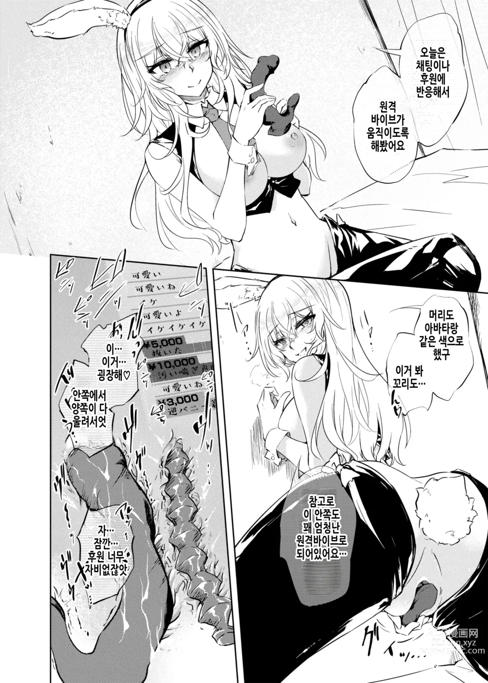 Page 12 of doujinshi VR도 리얼도 TS암컷이 되었습니다. 2