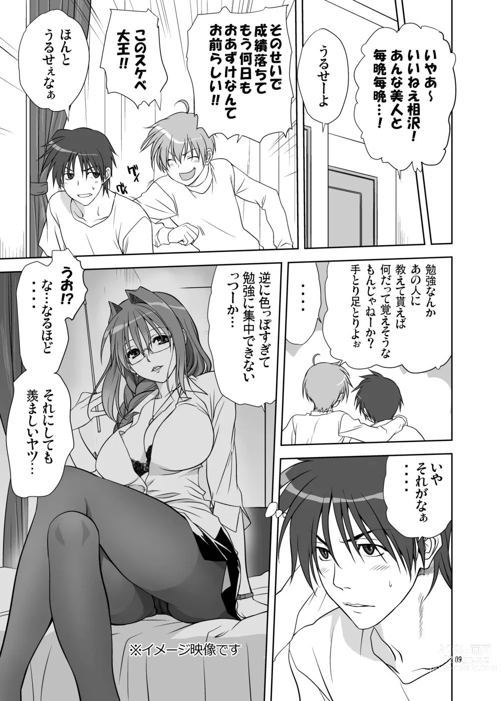 Page 8 of doujinshi Akiko-san to Issho 11