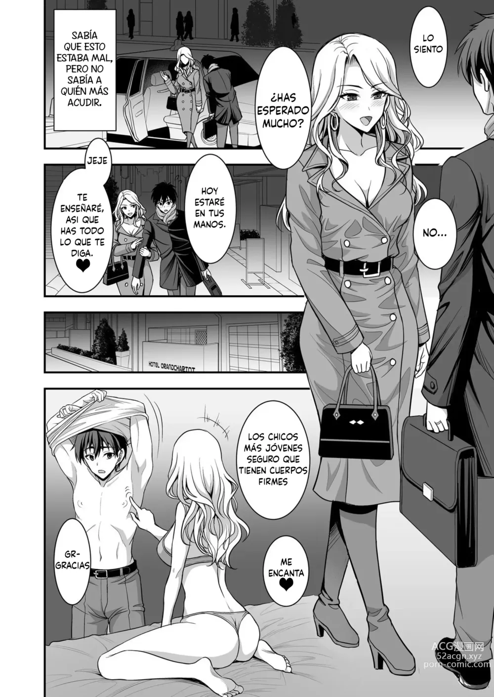 Page 18 of doujinshi La leve trampa de una esposa ~La engañé pero estoy totalmente bajo su control~