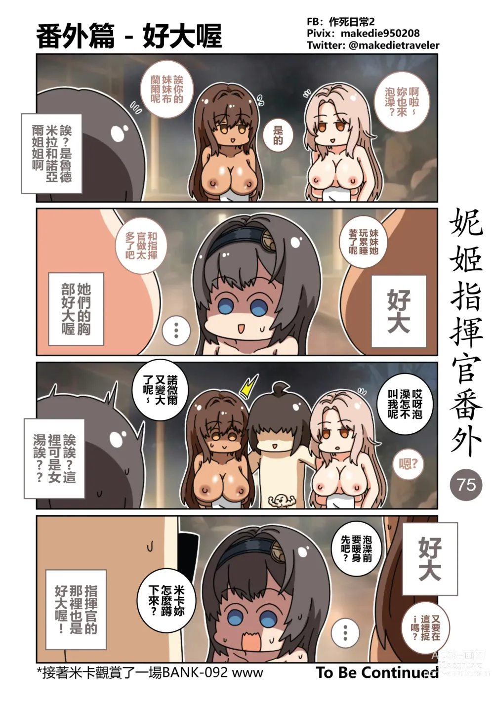 Page 87 of doujinshi 妮姬指挥官日常