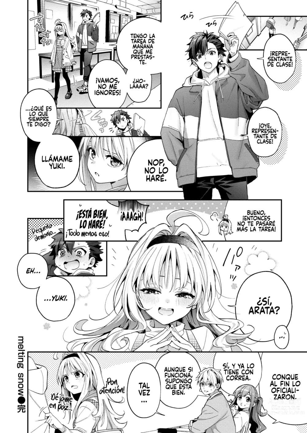 Page 28 of manga Melting Snow