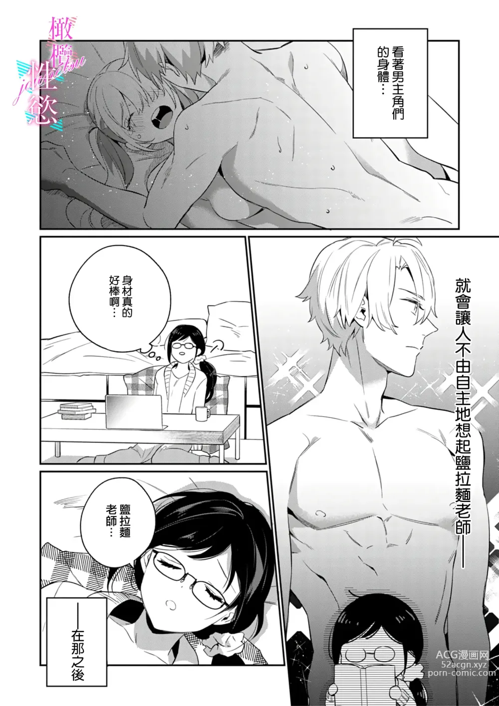 Page 35 of manga 写作热情读作情欲 1-11