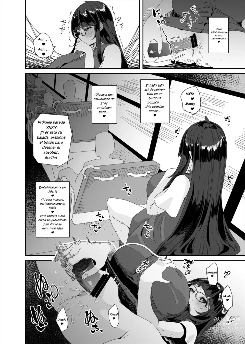 Page 11 of doujinshi Chica de Secundaria Lasciva de Grandes Pechos Una Historia sobre salir al Centro Comercial y Masturbarse