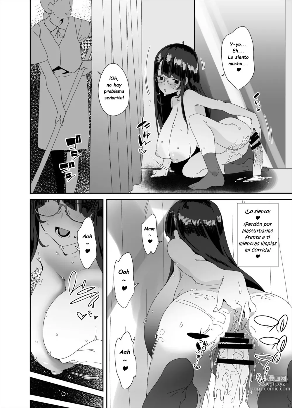 Page 35 of doujinshi Chica de Secundaria Lasciva de Grandes Pechos Una Historia sobre salir al Centro Comercial y Masturbarse