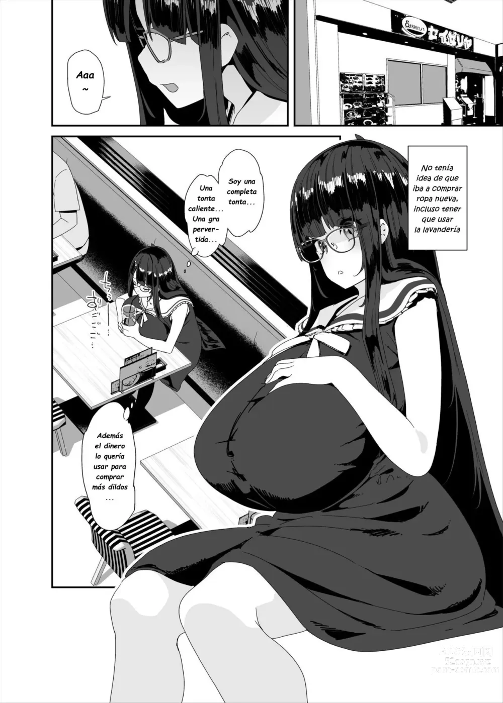 Page 41 of doujinshi Chica de Secundaria Lasciva de Grandes Pechos Una Historia sobre salir al Centro Comercial y Masturbarse