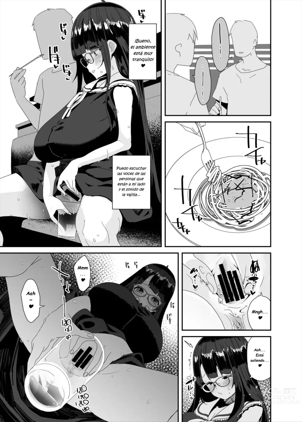 Page 44 of doujinshi Chica de Secundaria Lasciva de Grandes Pechos Una Historia sobre salir al Centro Comercial y Masturbarse