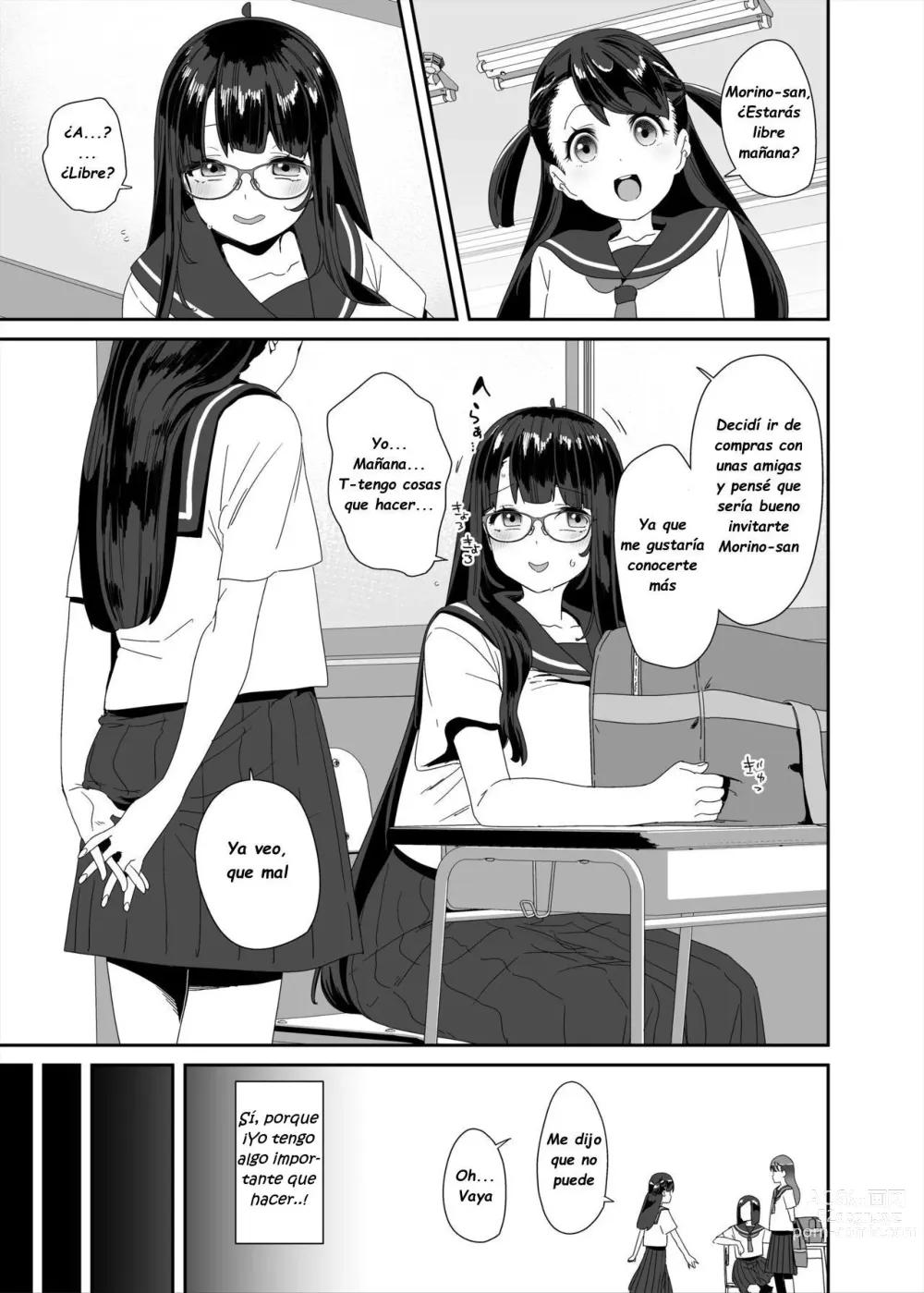 Page 6 of doujinshi Chica de Secundaria Lasciva de Grandes Pechos Una Historia sobre salir al Centro Comercial y Masturbarse