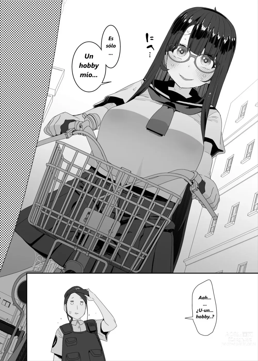 Page 103 of doujinshi Una Historia sobre una Chica de Secundaria Lasciva de Grandes Pechos Masturbándose en la Escuela