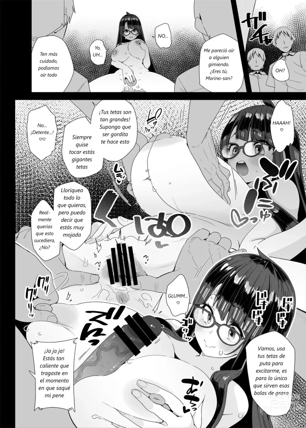 Page 29 of doujinshi Una Historia sobre una Chica de Secundaria Lasciva de Grandes Pechos Masturbándose en la Escuela