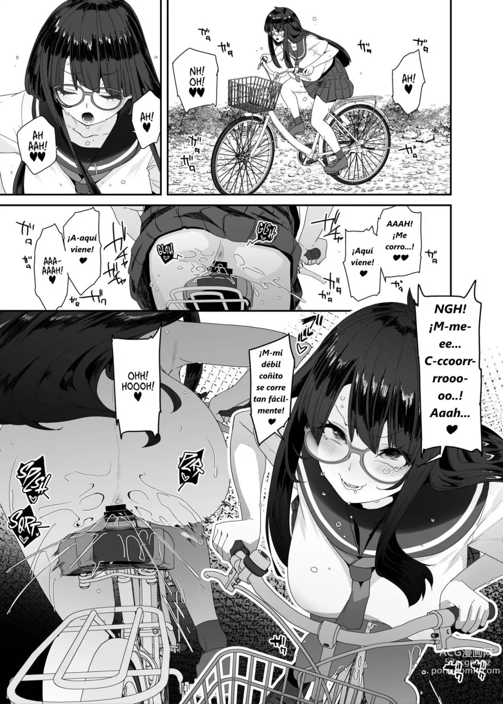 Page 78 of doujinshi Una Historia sobre una Chica de Secundaria Lasciva de Grandes Pechos Masturbándose en la Escuela