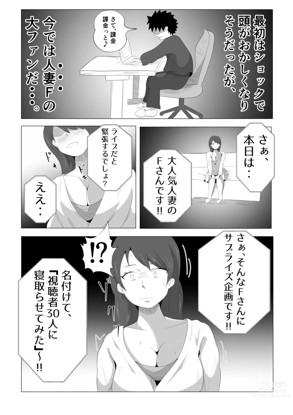 Page 49 of doujinshi Tsuma ga Ore ni Naisho de Doujin AV ni Deteita no Daga.