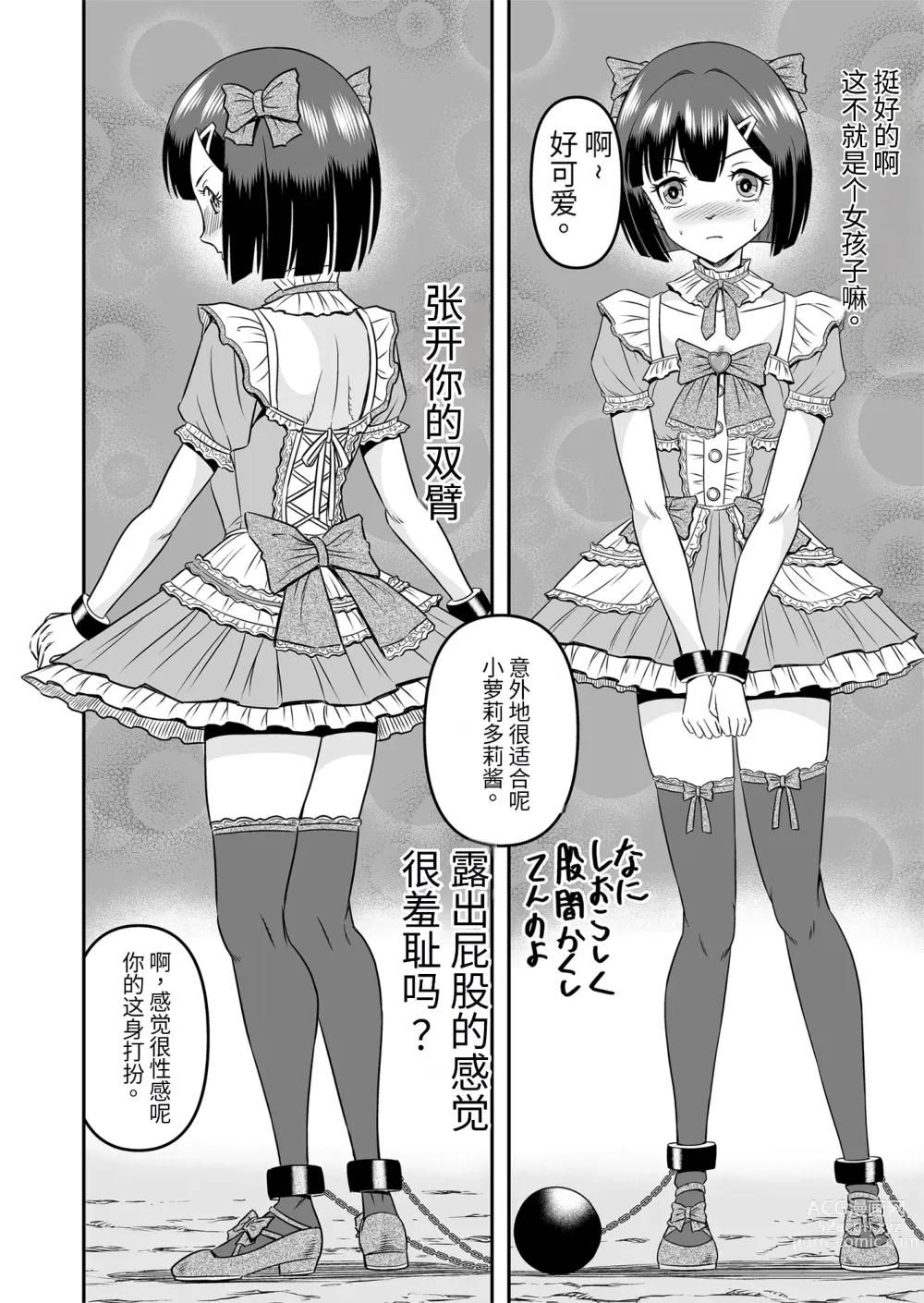 Page 27 of doujinshi Onigashima Nyotaika Shiiku -Oni no Anego wa Otokonoko o Toraeta- Sono 1