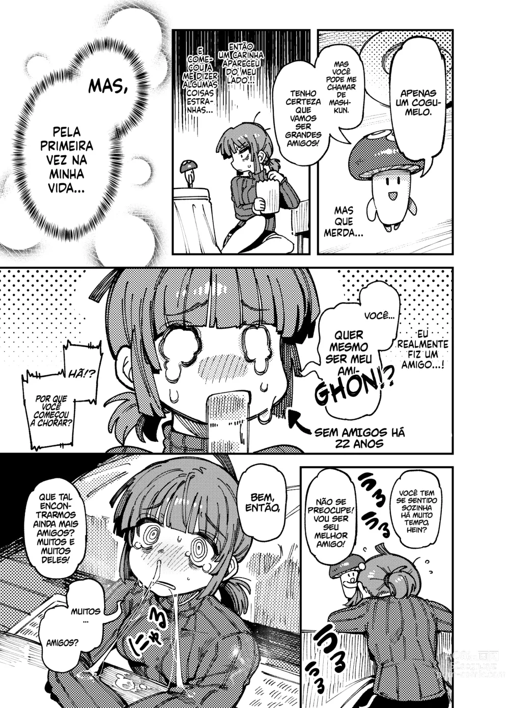 Page 7 of doujinshi Ie ga Shike Sugite Haete Kita Genkaku Yuuhatsu Kinoko wo Gosyoku Shite Hatsujyou Shita Ato no Are ya Kore