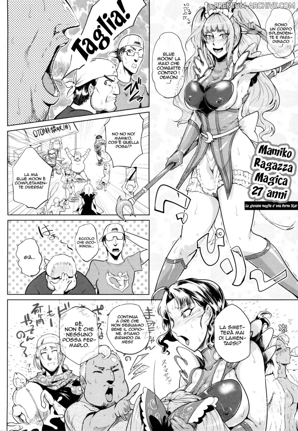 Page 2 of manga La Giovane Moglie è una Porno Star