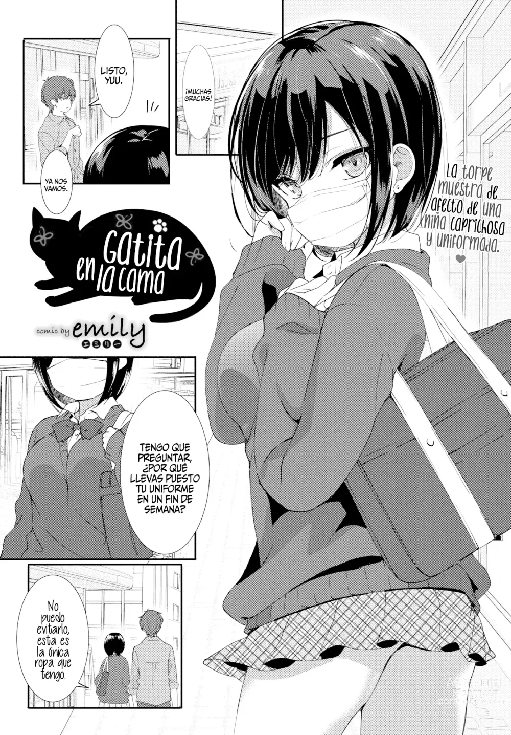 Page 1 of doujinshi Gata en la Cama (uncensored)