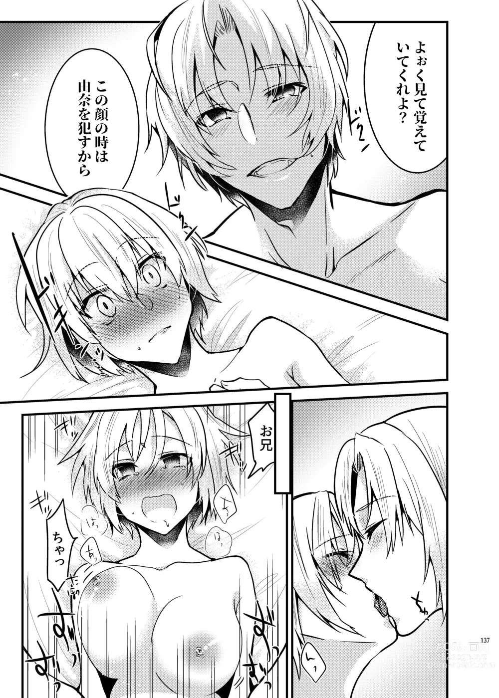 Page 135 of doujinshi Onii-chan ni Imouto ga (Seiteki ni) Taberarechatta Hanashi Soushuuhen