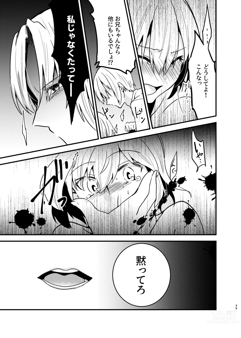 Page 38 of doujinshi Onii-chan ni Imouto ga (Seiteki ni) Taberarechatta Hanashi Soushuuhen