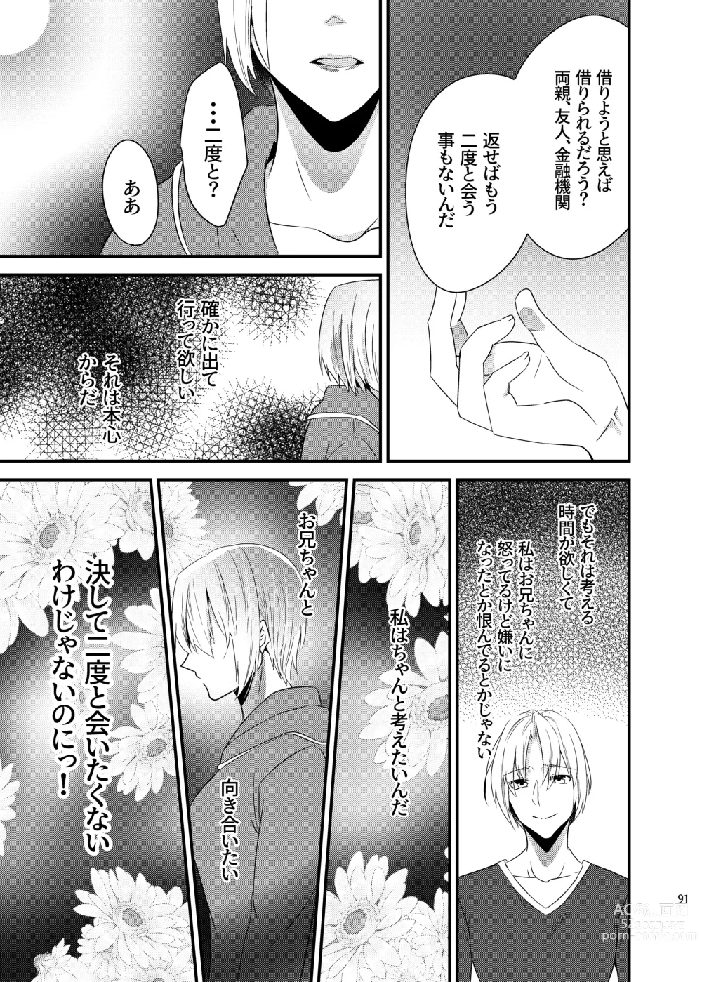 Page 89 of doujinshi Onii-chan ni Imouto ga (Seiteki ni) Taberarechatta Hanashi Soushuuhen