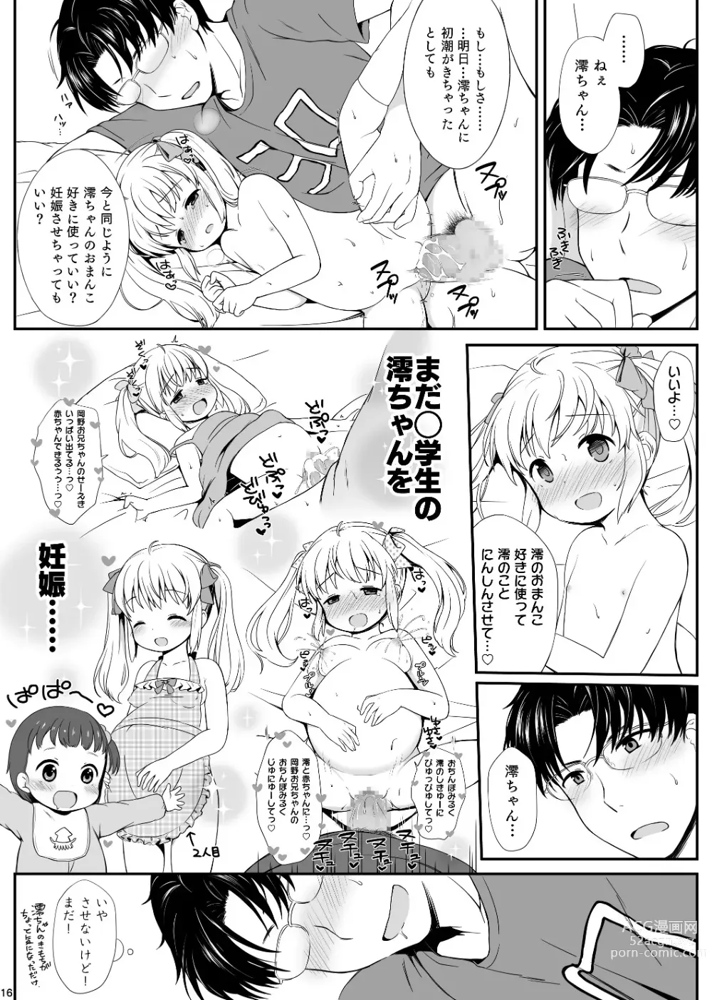 Page 17 of doujinshi Ore wa Mio o Aishiteru.