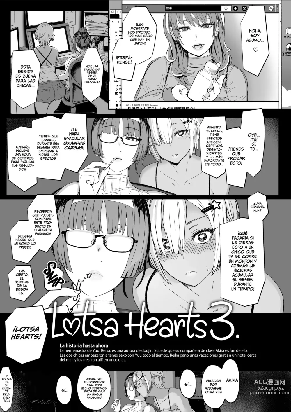 Page 2 of doujinshi Añadir Una Marca De Corazón 3