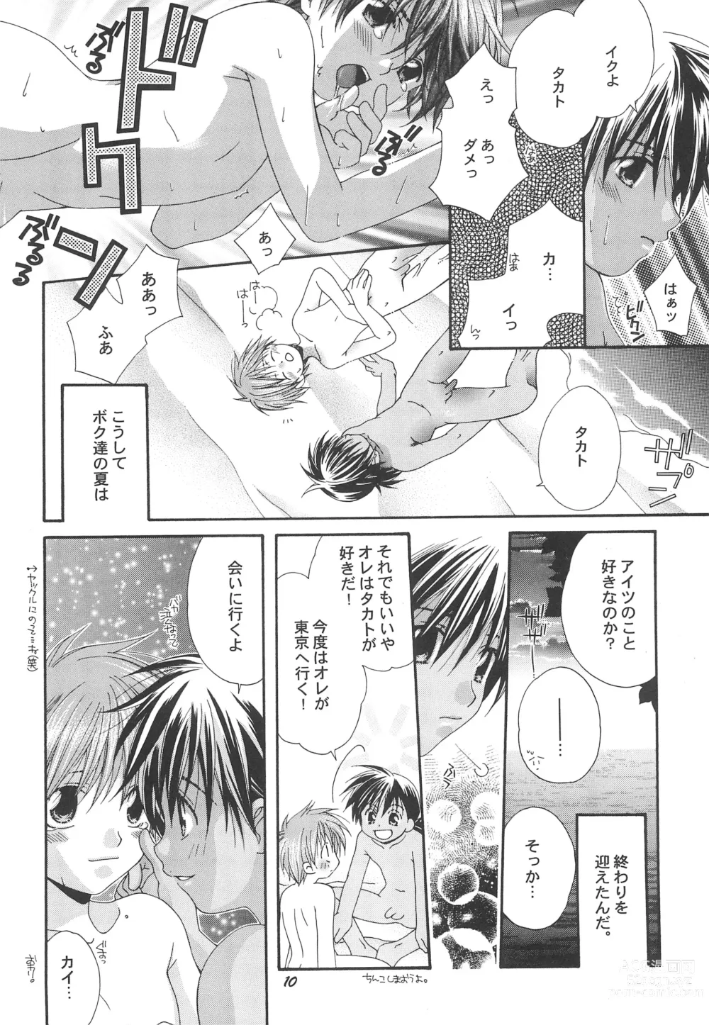 Page 12 of doujinshi Natsu no Ouji-sama