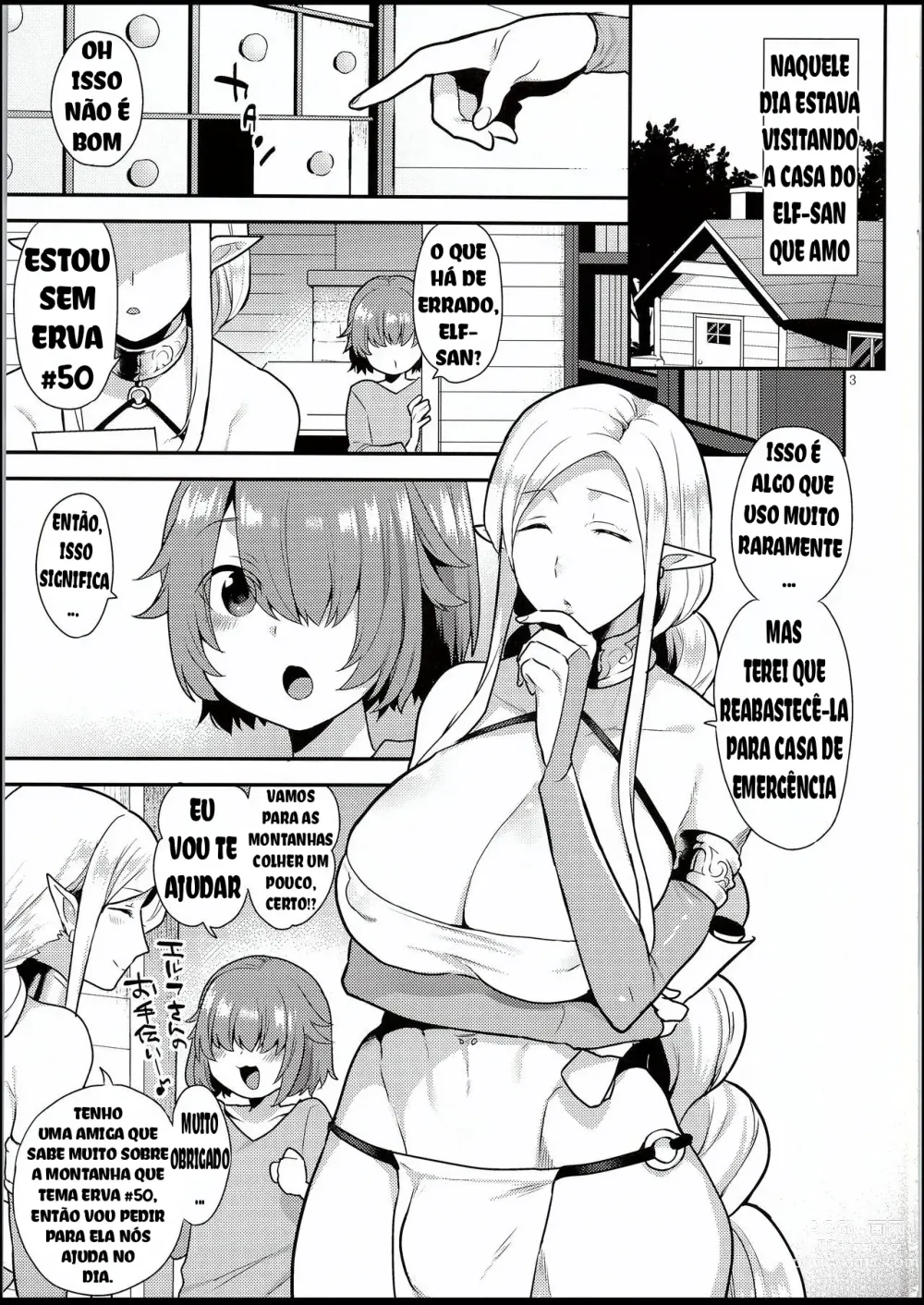 Page 2 of doujinshi Elf Onsen