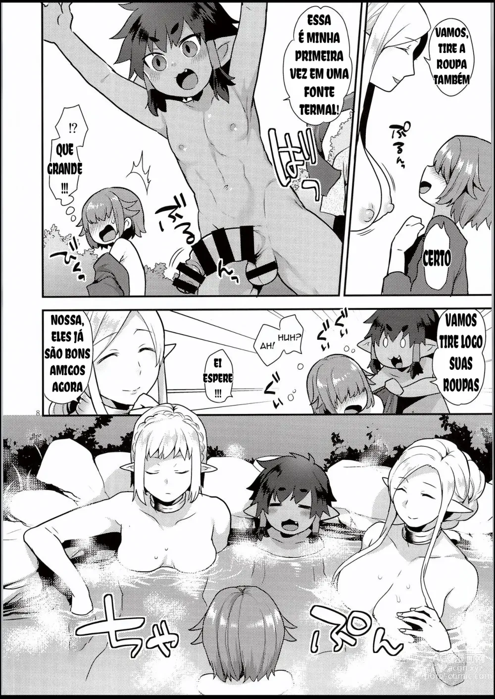 Page 7 of doujinshi Elf Onsen