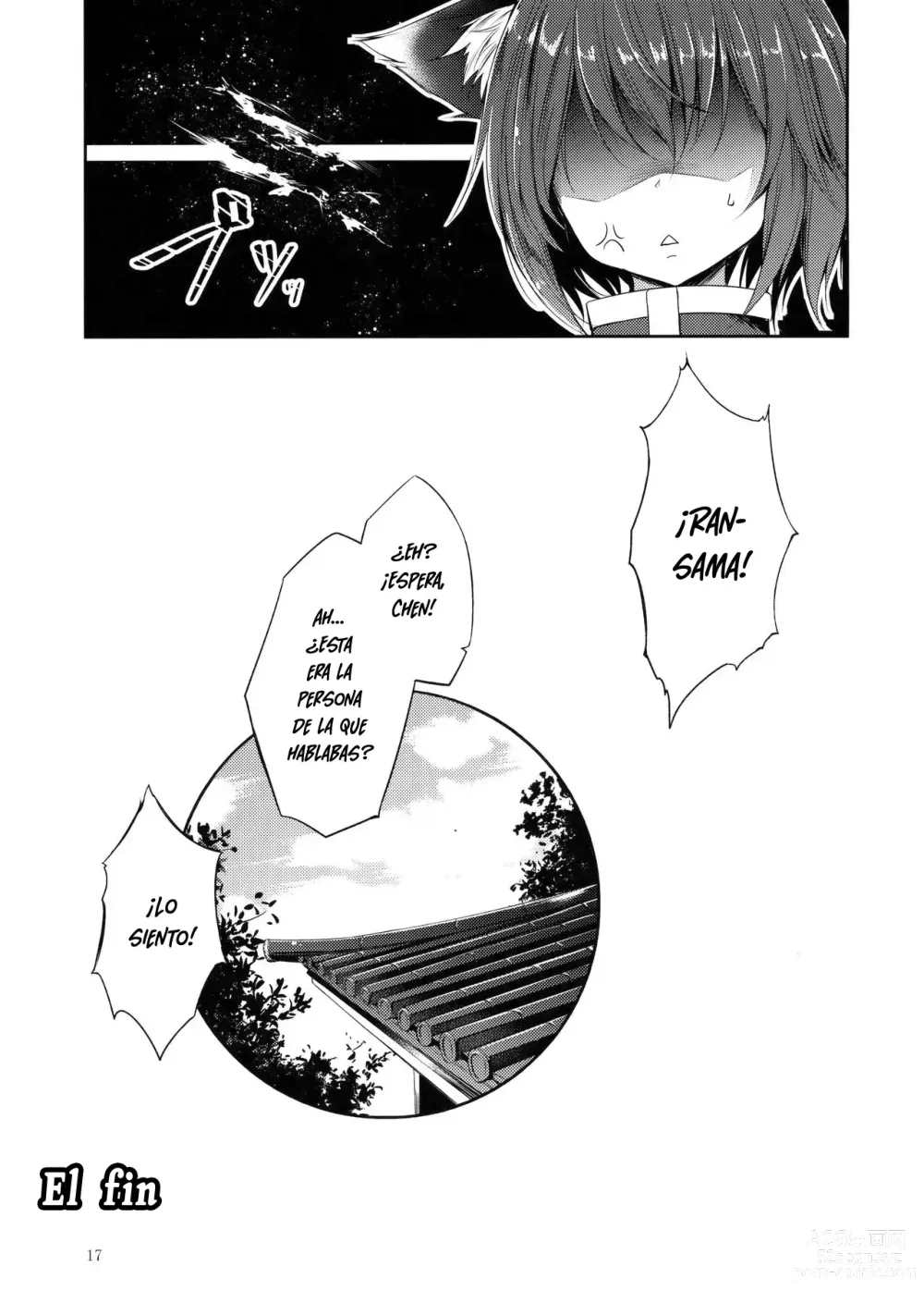 Page 18 of doujinshi Senjitsu Tasukete Itadaita Kuroneko desu.