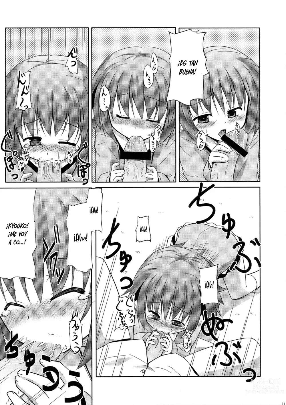 Page 10 of doujinshi Kyoukos Daily Life