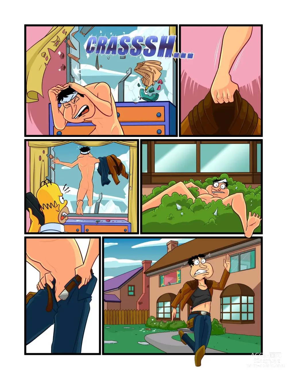 Page 35 of doujinshi Quagmire Into The Multiverse 2