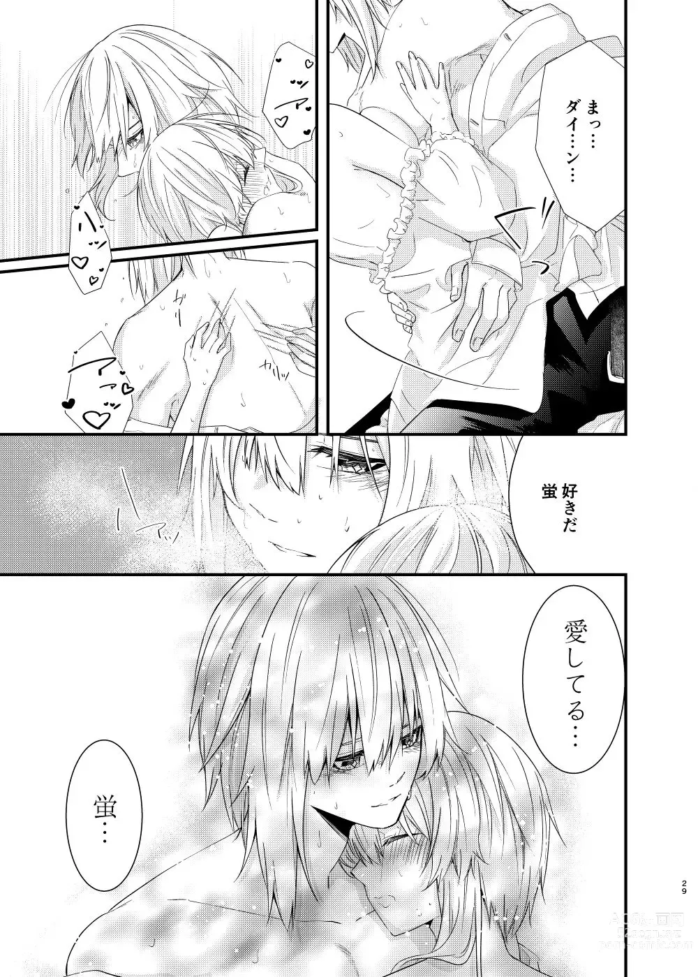 Page 27 of doujinshi Hoshi ni Sugatta Shiawase na Tsumi o