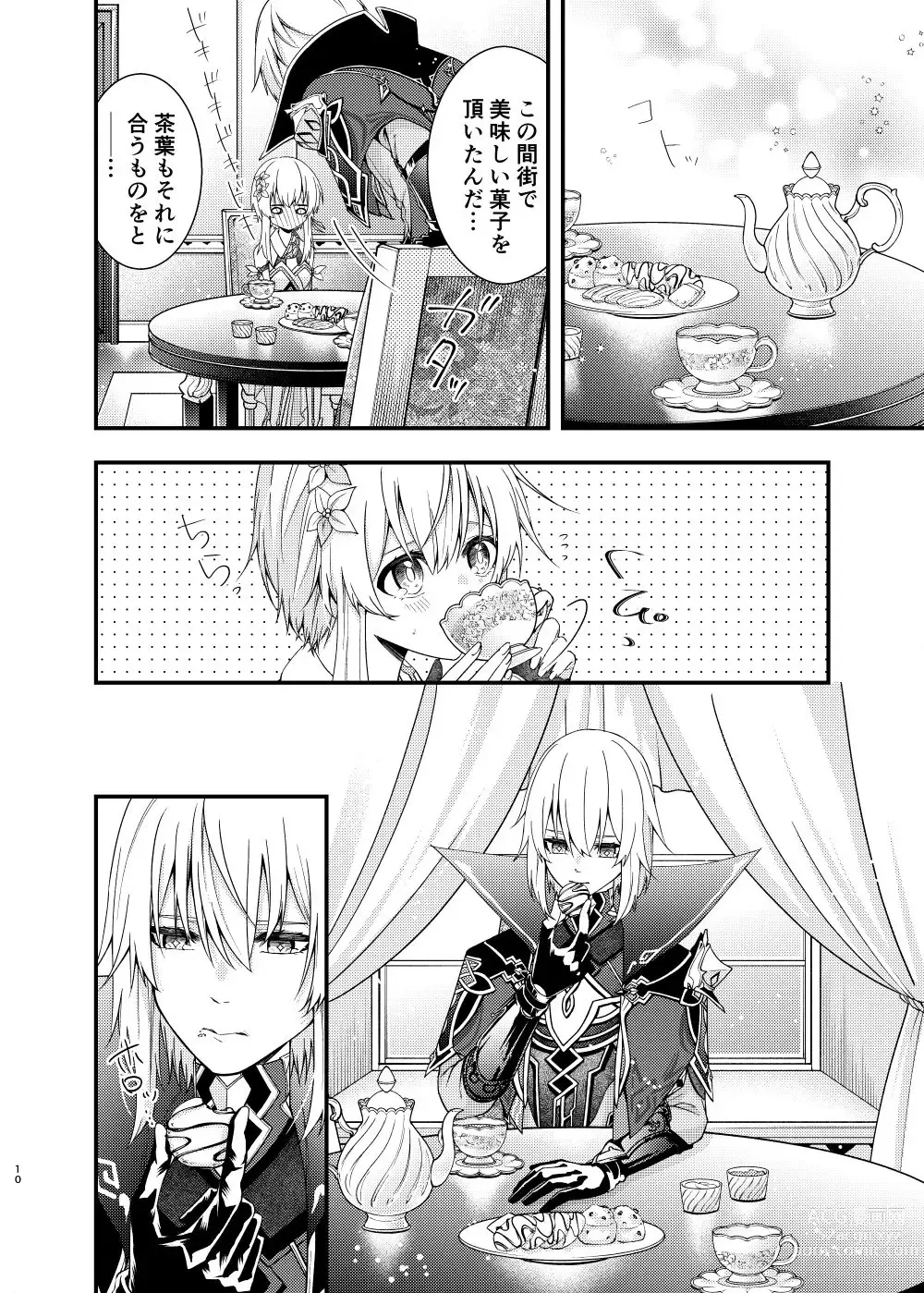 Page 8 of doujinshi Hoshi ni Sugatta Shiawase na Tsumi o