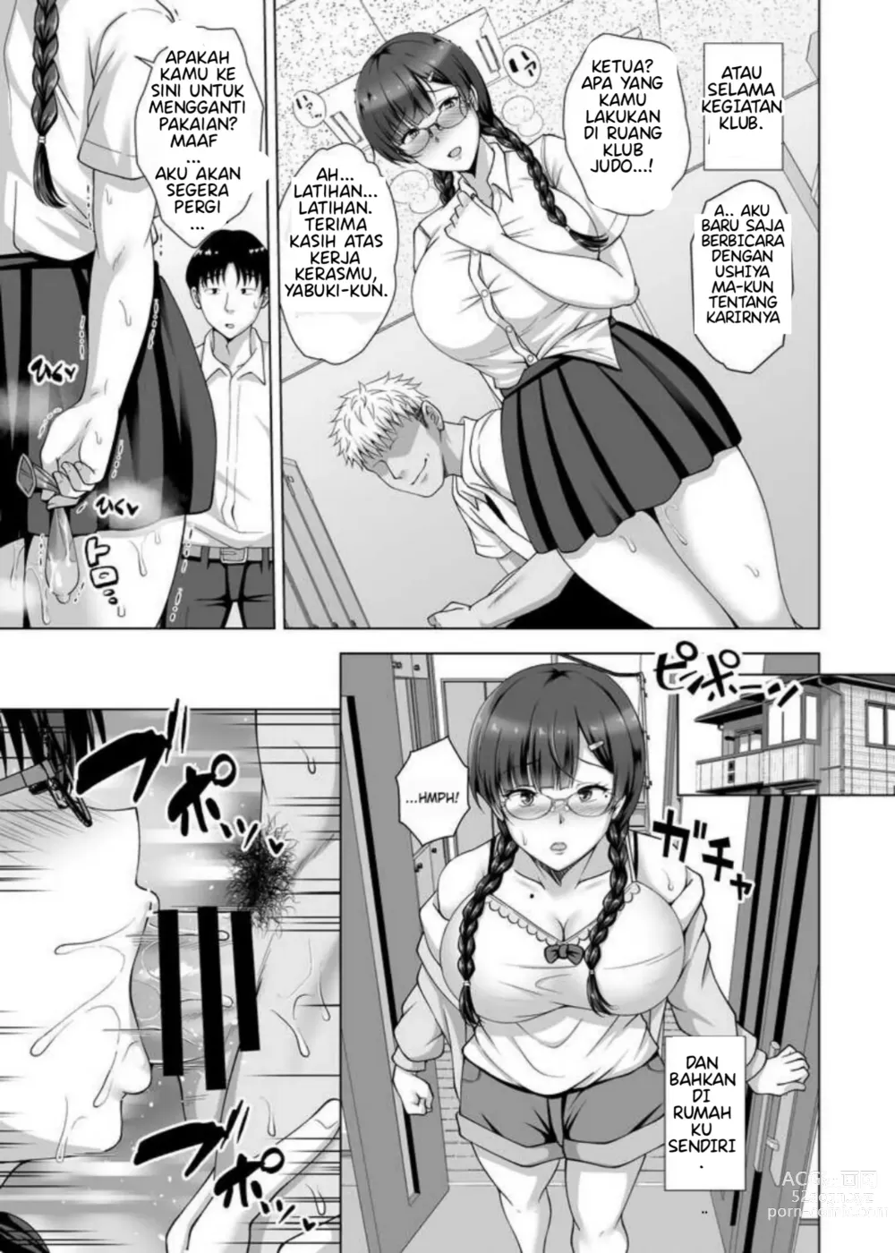 Page 20 of doujinshi Kanojo ga Megane o Hazushita Wake ~Kataomoi no Kyonyuu Iinchou ga Yarichin Kareshi ni Somerareru made~