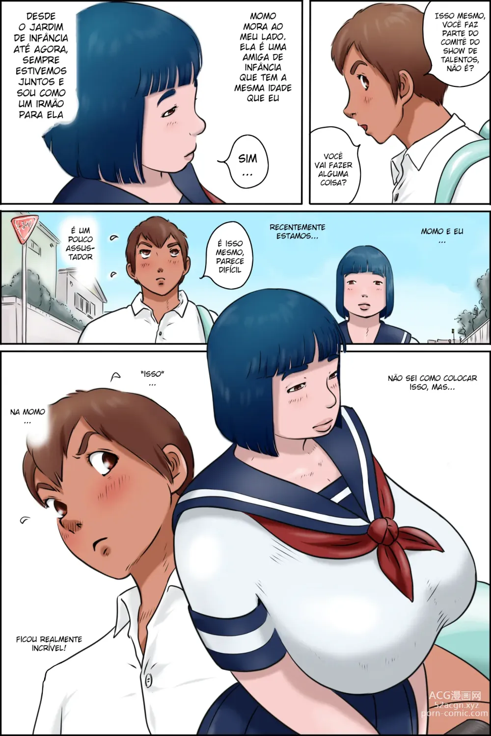 Page 3 of doujinshi Minha Amiga de Infância é Simples, Mas Tudo Bem