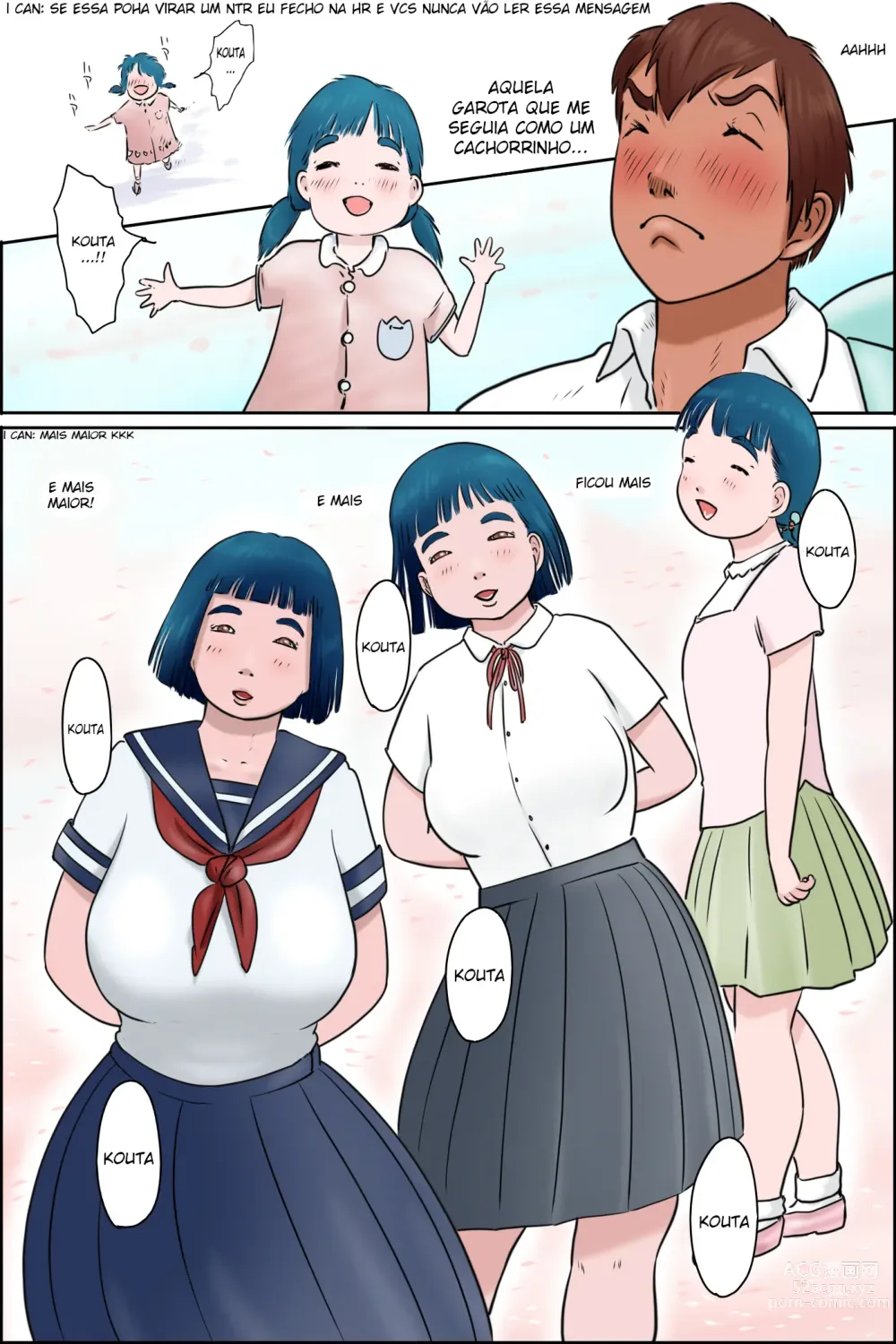 Page 5 of doujinshi Minha Amiga de Infância é Simples, Mas Tudo Bem