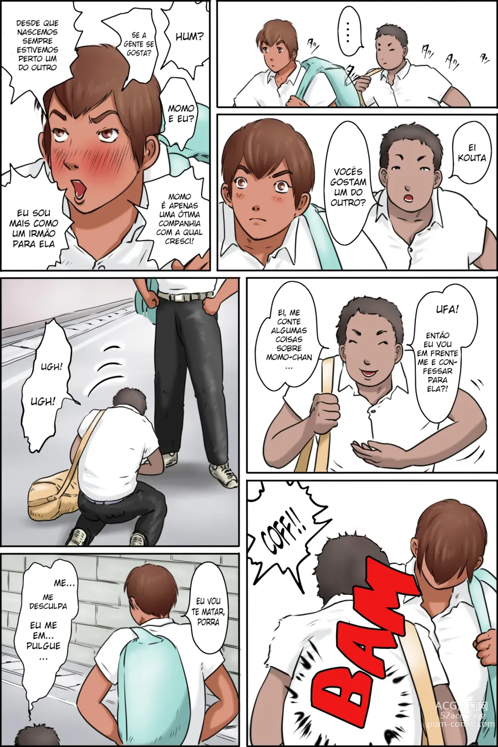 Page 8 of doujinshi Minha Amiga de Infância é Simples, Mas Tudo Bem