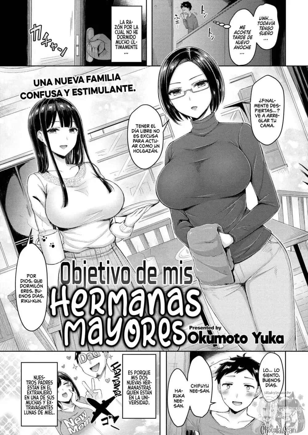 Page 1 of doujinshi El Objetivo de mis Hermanas Mayores Recopilación Español