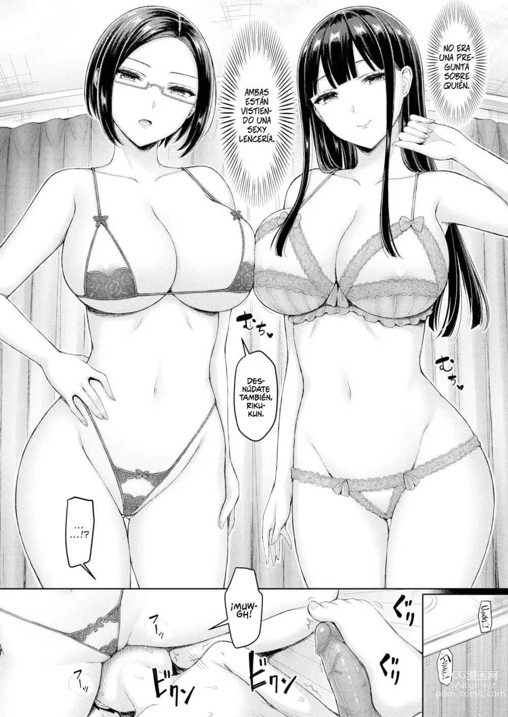 Page 8 of doujinshi El Objetivo de mis Hermanas Mayores Recopilación Español