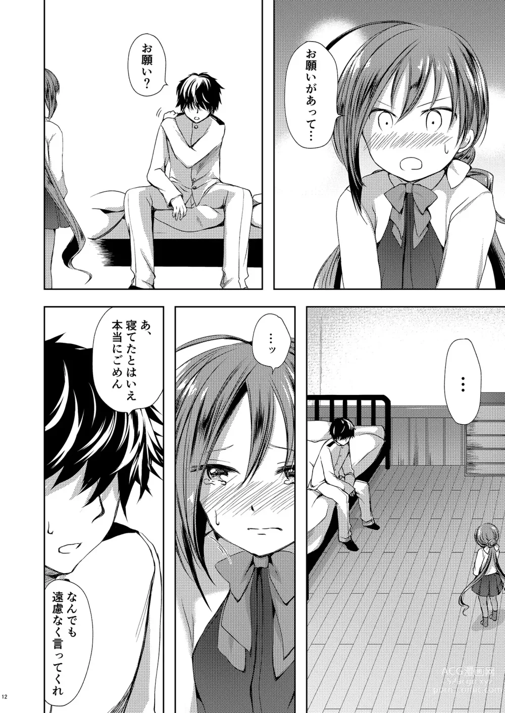 Page 13 of doujinshi Koi Mo Shiyo? Kiyoshimo, Iko!