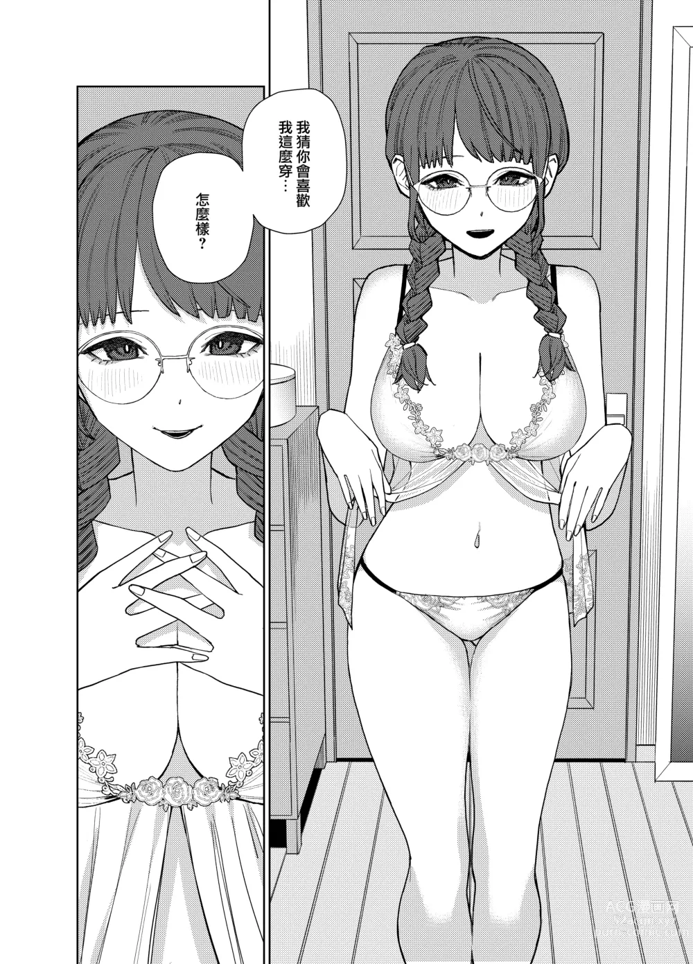 Page 21 of doujinshi Jimi na Kanojo ni Hamatteshimau Hanashi