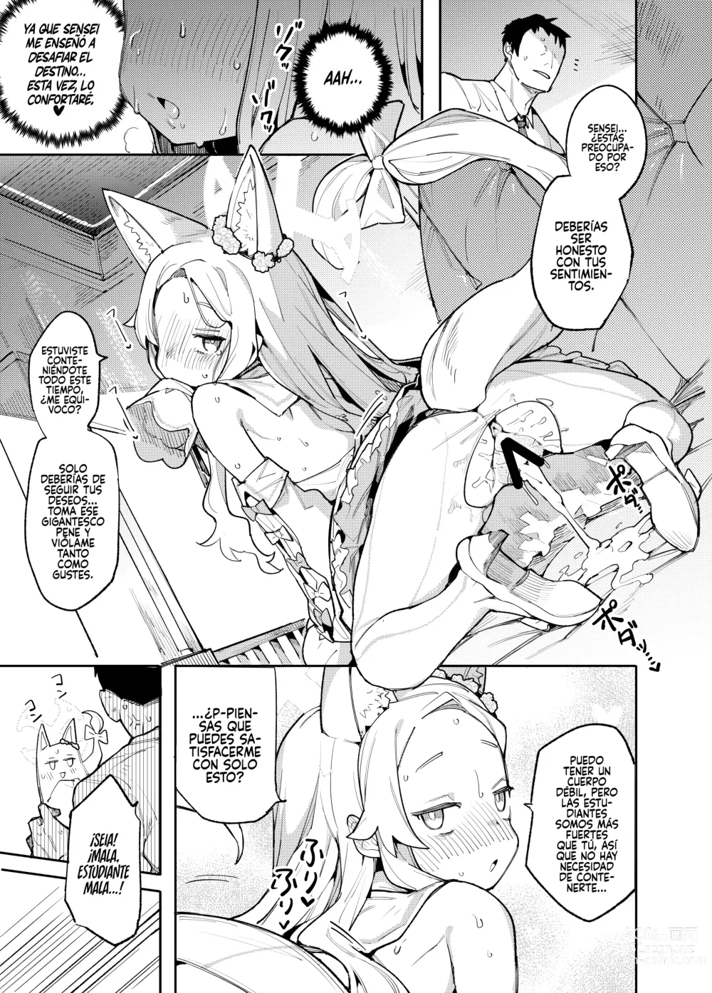 Page 16 of doujinshi Mesu Kitsune wa Ecchi na Mirai o Mite shimatta