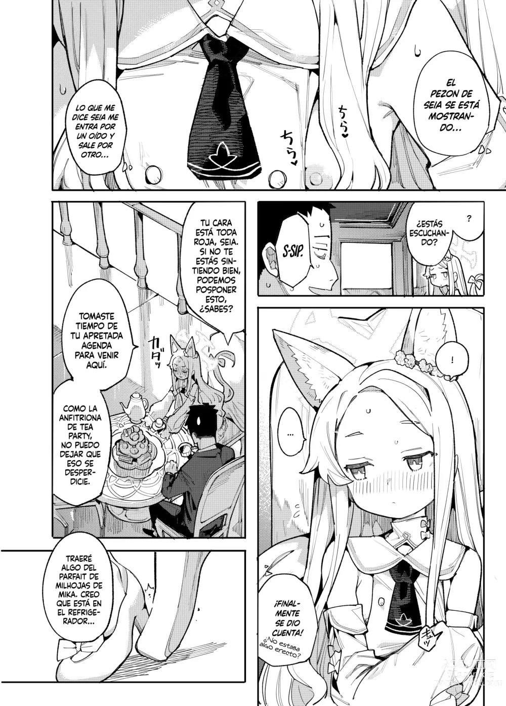 Page 3 of doujinshi Mesu Kitsune wa Ecchi na Mirai o Mite shimatta