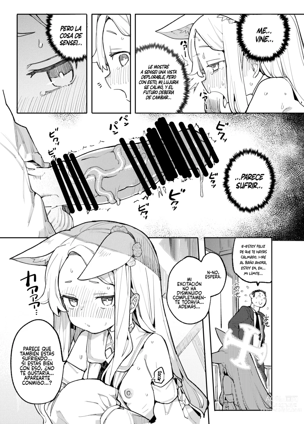 Page 10 of doujinshi Mesu Kitsune wa Ecchi na Mirai o Mite shimatta