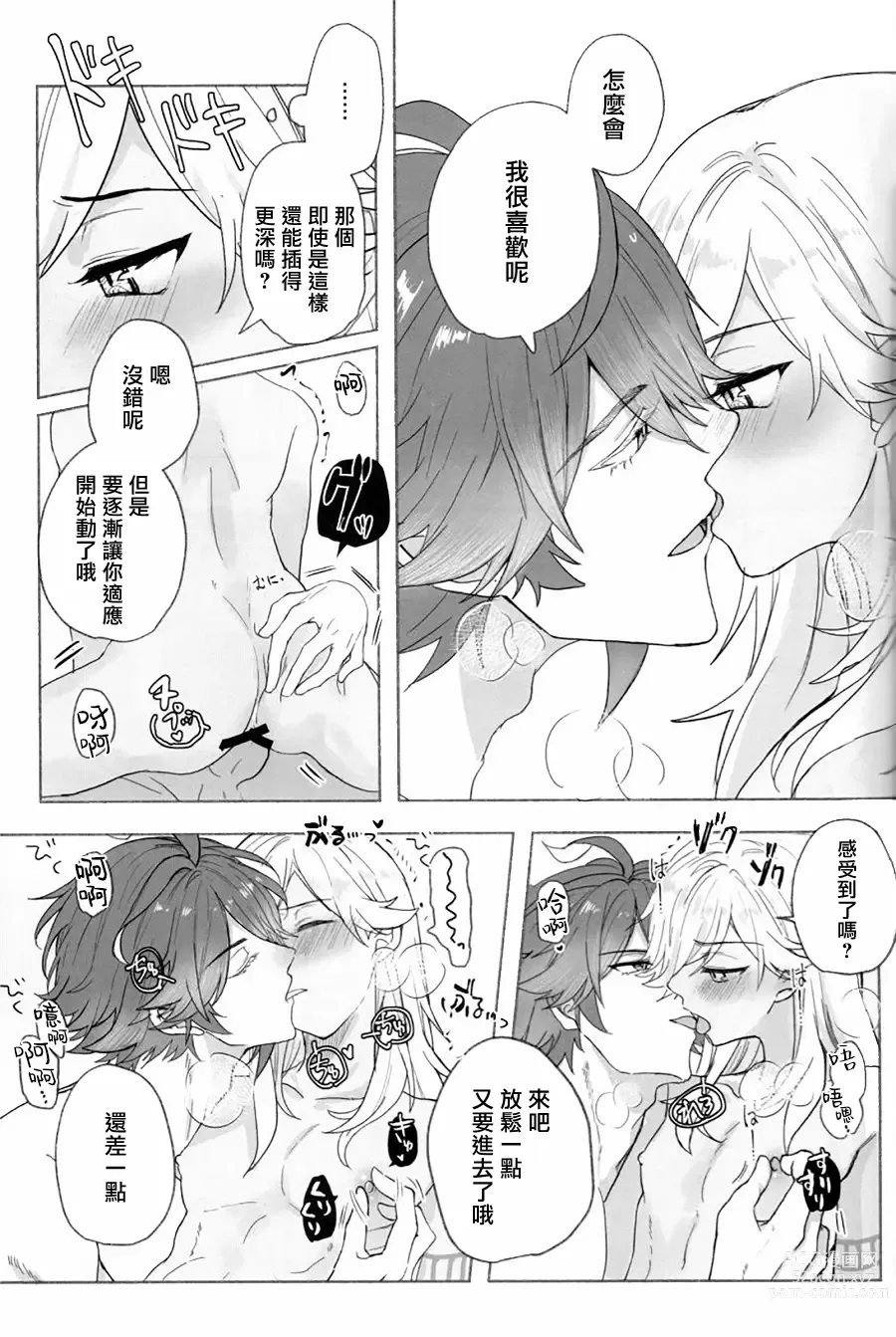 Page 16 of doujinshi 今日積極地隨地而做