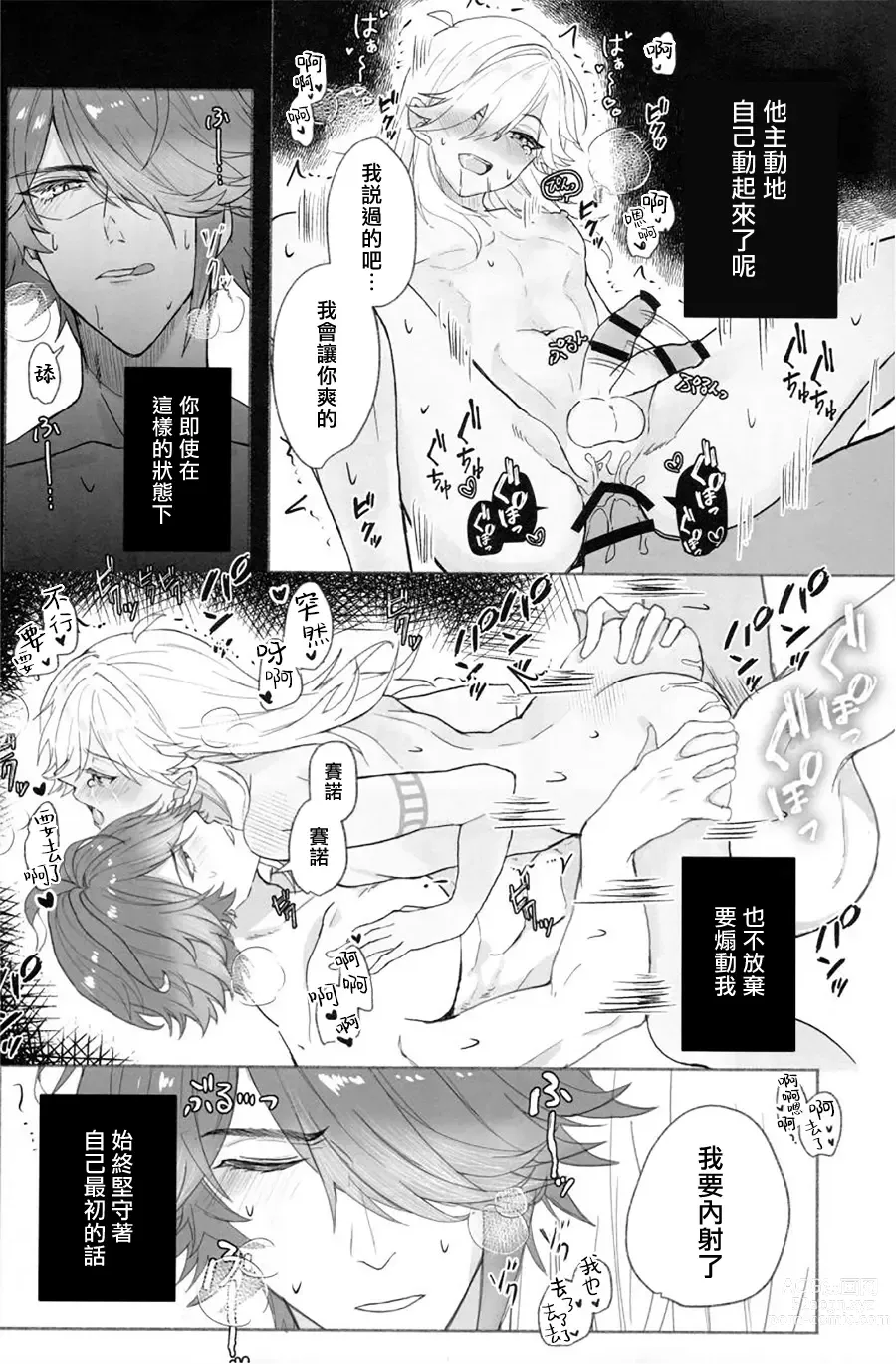 Page 21 of doujinshi 今日積極地隨地而做