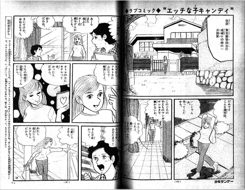 Page 3 of manga Echhi na ko Candy