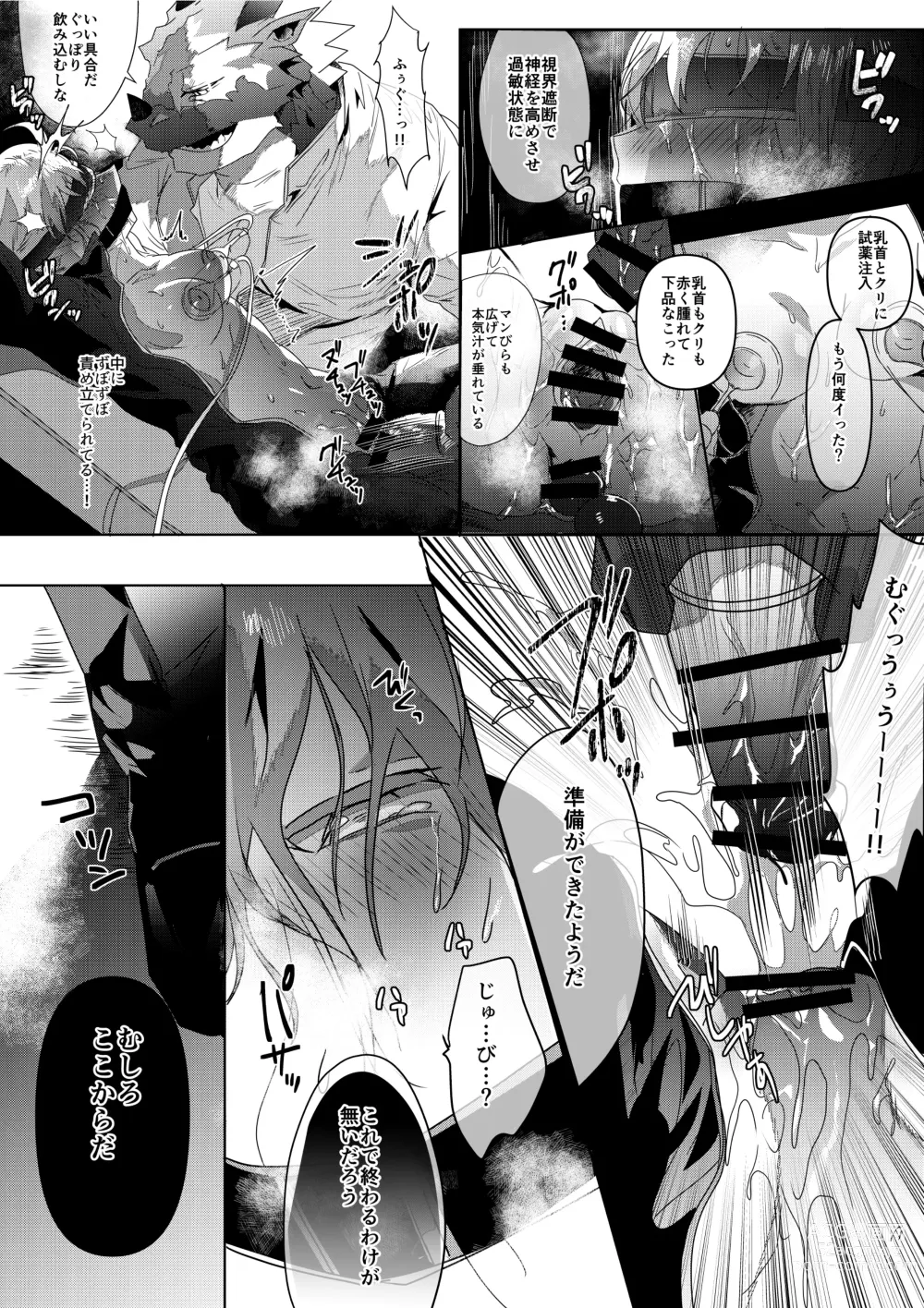 Page 5 of doujinshi Ryoujoku Sennyuu Sousa